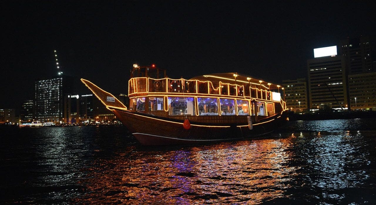 dhow cruise Dubai Marina by Gulf Desert Safari